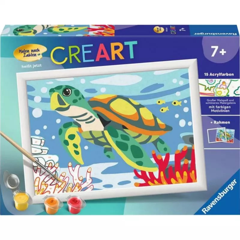 CreArt - Sea Turtle, Painting