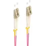 shiverpeaks BS77924/4. Cable Length: 3 m, Fibre Type: OM4, Connector 1: LC, Connector 2: LC, Core Diameter: 50 µm, Vollduplex, Cable Colour: Violet (BS77924/4)