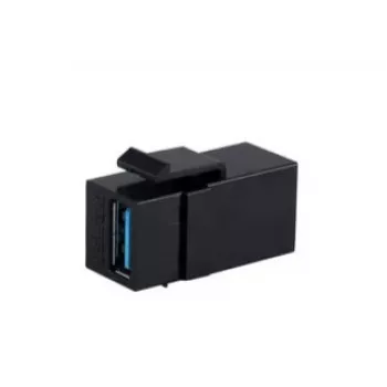 Microconnect KEYSTONE-USBA keystone module Black 5g