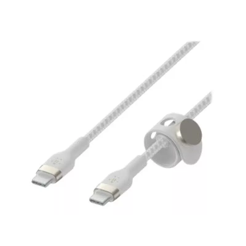 Belkin BOOSTCHARGE PRO Flex USB Cable 1 m USB 2.0 USB C White (CAB011BT1MWH)