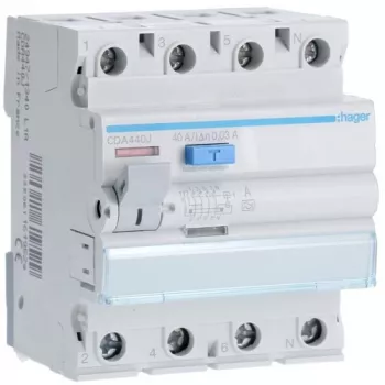 Electrical enclosure accessory Hager CDA440J for mounting and protection