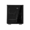 PC Midi Tower Cooler Master MasterFrame 500 Mesh — Black with Transparent Side, supports ATX/EATX, 2x200mm front, 1x120mm rear