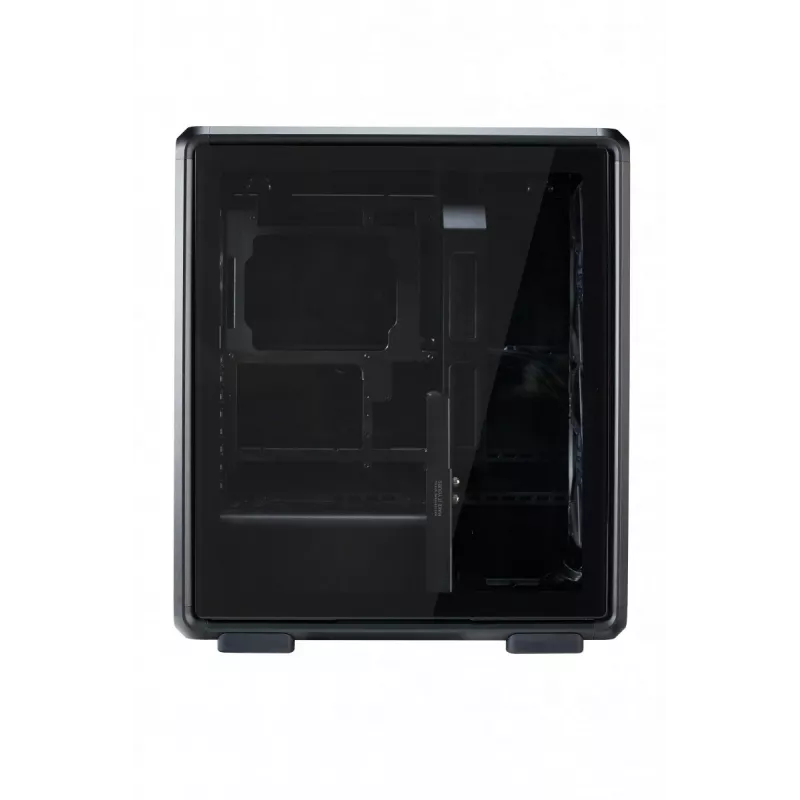 PC Midi Tower Cooler Master MasterFrame 500 Mesh — Black with Transparent Side, supports ATX/EATX, 2x200mm front, 1x120mm rear