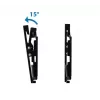Wall TV mount ESPERANZA ERW010 for 14 inch–50 inch (35.6–127 cm), tilt 15°, VESA 75x75–200x200, max load 25 kg, black
