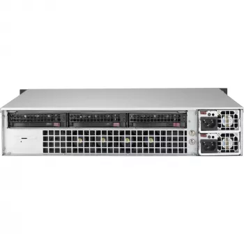 Super Micro Supermicro SC823M TQC-R802LPB - Rack - rack-mountable - 2U - verbessertes, erweitertes ATX - SATA/SAS - Hot-Swap 800 Watt - Black (CSE-823MTQC-R802LPB)