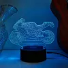 LED vehicle RGB 3D light decoration MANTA SNL120RGB — RGB lamp for cars and motorcycles