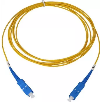 Fiber Optic Cable BlueOptics Simplex LWL Patch Cable SC-UPC/SC-UPC OS2 3 Meter Blue