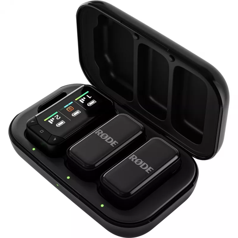 Wireless lavalier microphone kit Rode Wireless Micro Camera Kit with wireless transmitter and receiver