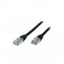 S/CONN 5m RJ45 networking cable Black Cat6 S/FTP (S-STP) 75715-HS