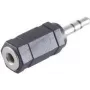 ShiverPeaks BS57016 Wire Connector 3.5 mm Black Male/Female