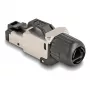 DeLOCK 86016 wire connector RJ45/LSA Black Silver Male