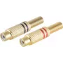 Wire Connector RCA Gold ShiverPeaks BS52021-SET