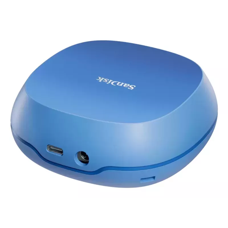 SanDisk Creator Desk Drive External Hard Drive, SSD, 4TB, Blue, SDSSDT40C-4T00-E25