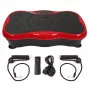 Extralink Vibration Platform for Exercise Fitness Moonwalk Spinmove Red