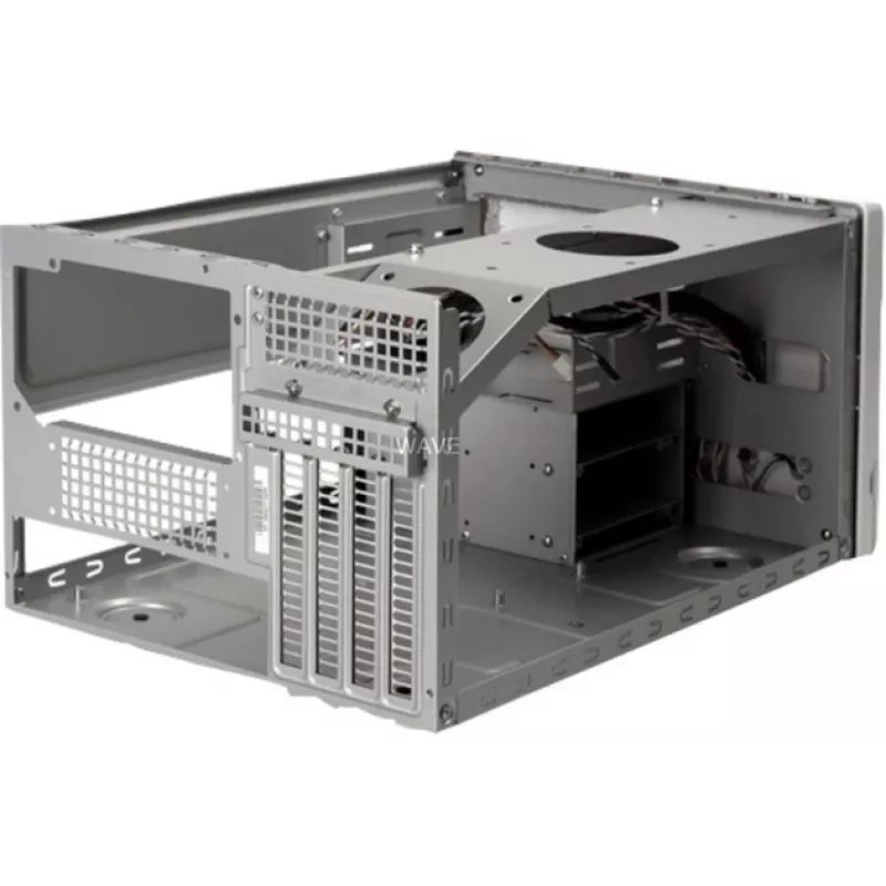 PC Case SILVERSTONE SG02-F Small Form Factor SFF Micro ATX, 2x3.5 inch bays, USB 3.0, Black