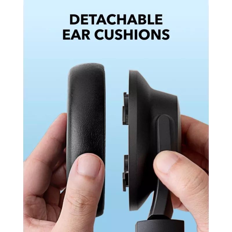 Over-ear headphones Anker Soundcore Q11i, Bluetooth 5.0, up to 20 h battery, built-in mic, dark grey