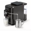Espresso machine Tchibo Esperto2 Milk black — integrated milk frother, countertop automatic espresso maker