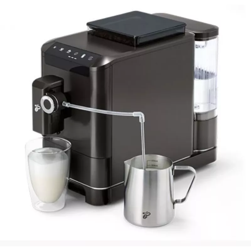 Espresso machine Tchibo Esperto2 Milk black — integrated milk frother, countertop automatic espresso maker