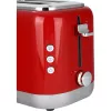 Toaster Kenwood TCX751RD 2-slice 900 W, metal housing, red, 160×272×257 mm