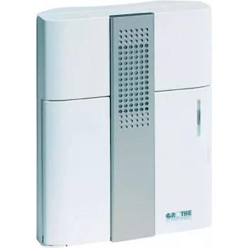 Grothe CROMA 50 - White - Plastic - Wired - IP40 - AC - Battery/Battery - DC - 8 - 12 (43150)