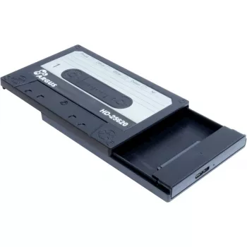 HDD enclosure Inter-Tech HD-25620 Black White 2.5 inch