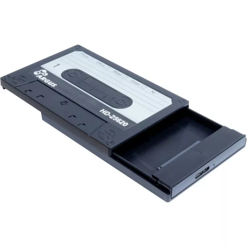 HDD enclosure Inter-Tech HD-25620 Black White 2.5 inch
