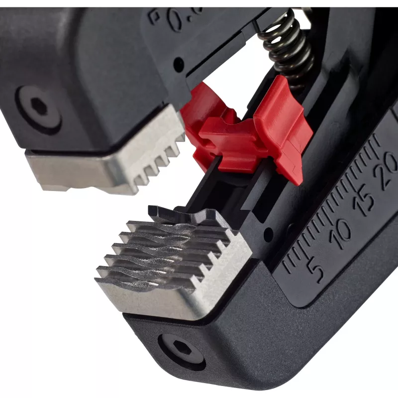 Automatic Wire Stripper PreciStrip16, wire stripping pliers black/Red, integrated wire cutter