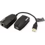 Value 12.99.1123 Cable Adapter USB-A - RJ-45 Black (12.99.1123)
