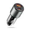 Car charger everActive CC-60Q, QC3.0, up to 83W, USB car power adapter