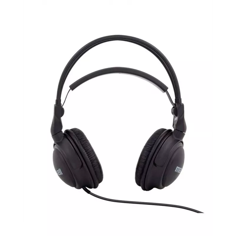 Headphones Maxell Home Studio MAX-833, wired circumaural, 32 Ω, 98 dB, 16–22000 Hz, 5 m cable, ear-hook/over‑head, black