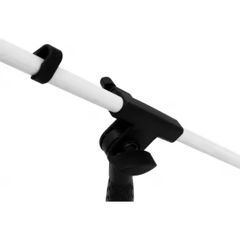 Microphone stand Omnitronic MS-1W white adjustable arm, desk-mounted swivel arm