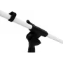 Microphone stand Omnitronic MS-1W white adjustable arm, desk-mounted swivel arm