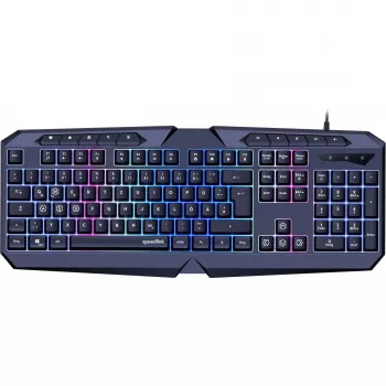 Keyboard SPEEDLINK LUDICIUM Gaming USB QWERTZ German Black