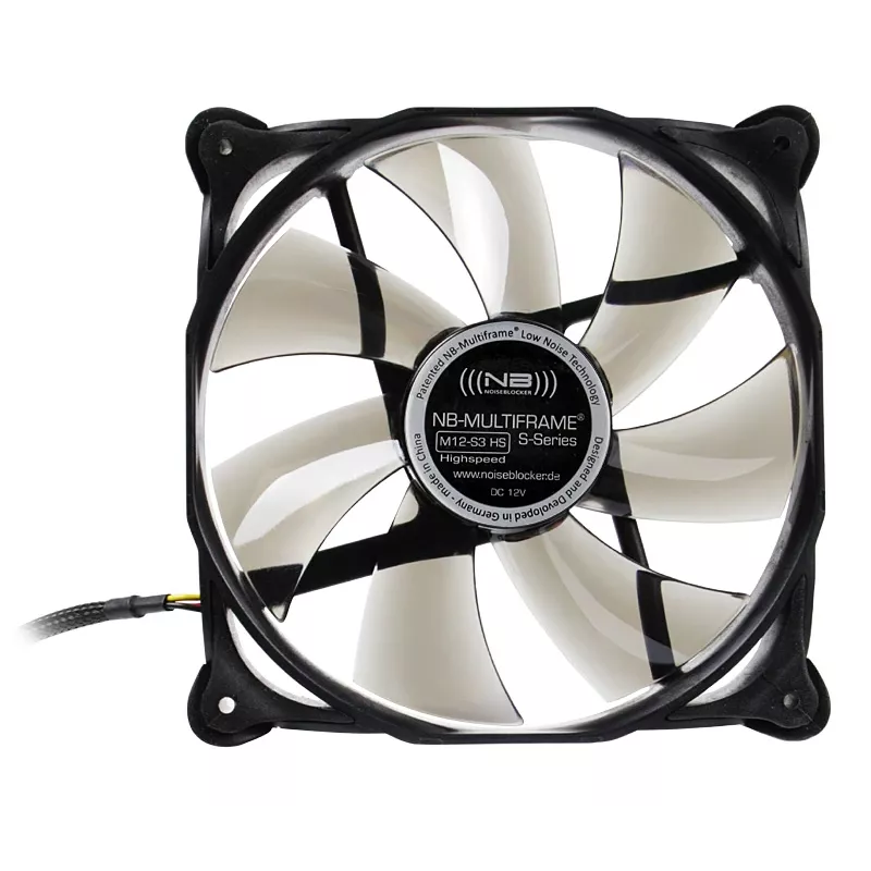 Noiseblocker Multiframe S-Series M12-3 Case Fan, 120 mm