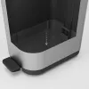 ROTHO Ribo Silver - pedal bin – 35l