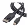 ROLINE - DisplayPort-Cable - DisplayPort (M) - Mini DisplayPort (M) - 5 m - verriegelt - Black (11.04.5637)
