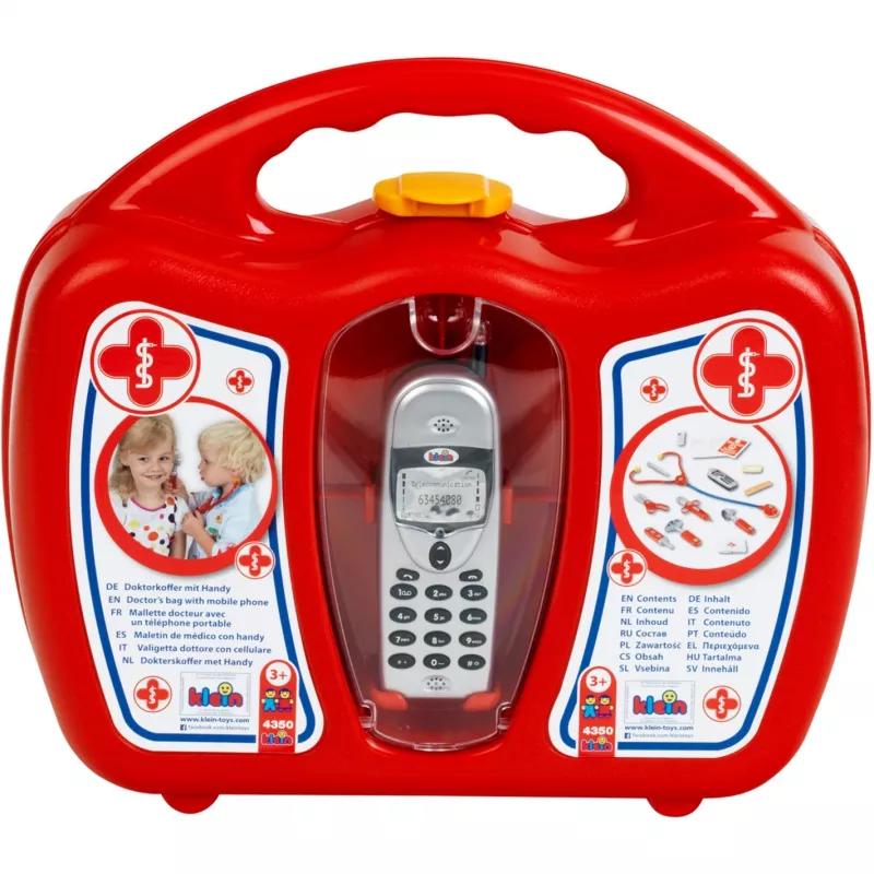 Doctors kit with cellphone