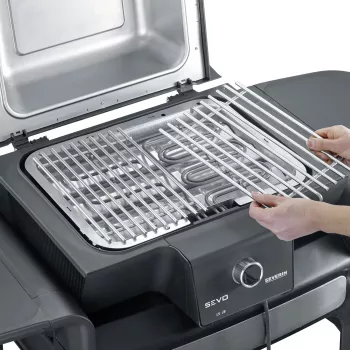 Electric grill SEVERIN ZB 8190 — compact countertop grill, model ZB 8190