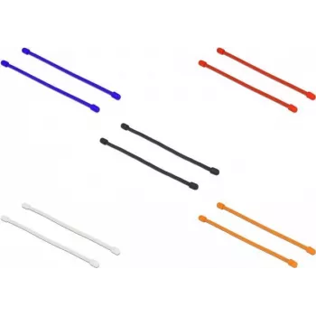 Cable Tie DeLOCK 018972 Black Blue Orange Red White 10 pcs