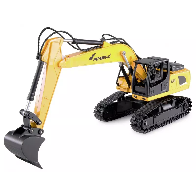 Excavator RC Amewi G041E 1:24 Scale Electric, Li-Ion 500 mAh, for ages 8+