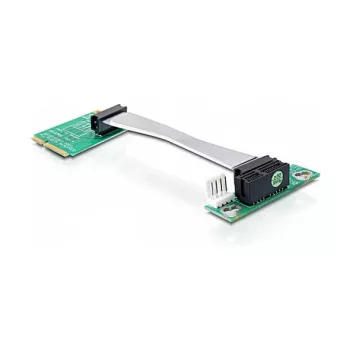 Riser Karte Mini PCI Express > PCI Express x1 links gerichtet