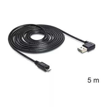 USB Cable DeLOCK USB 2.0 5m USB A Micro-USB B Black