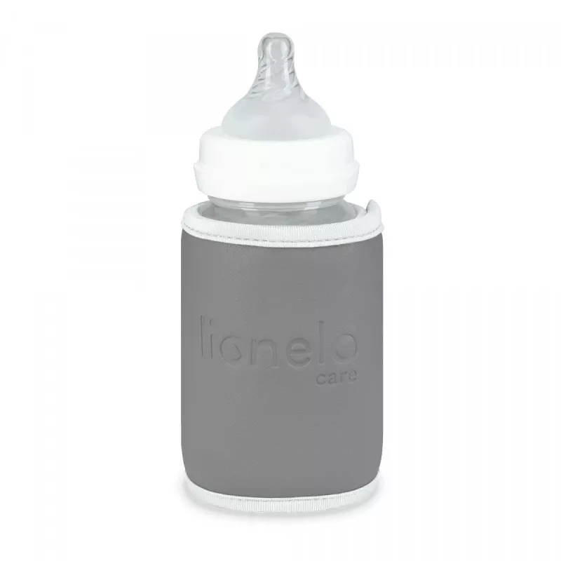 Bottle warmer Lionelo Thermup Go Grey — portable bottle heater for baby feeding
