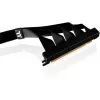 Thermaltake PCI-E 4.0 Dual 90 Degree Riser Cable, 40 cm, Black