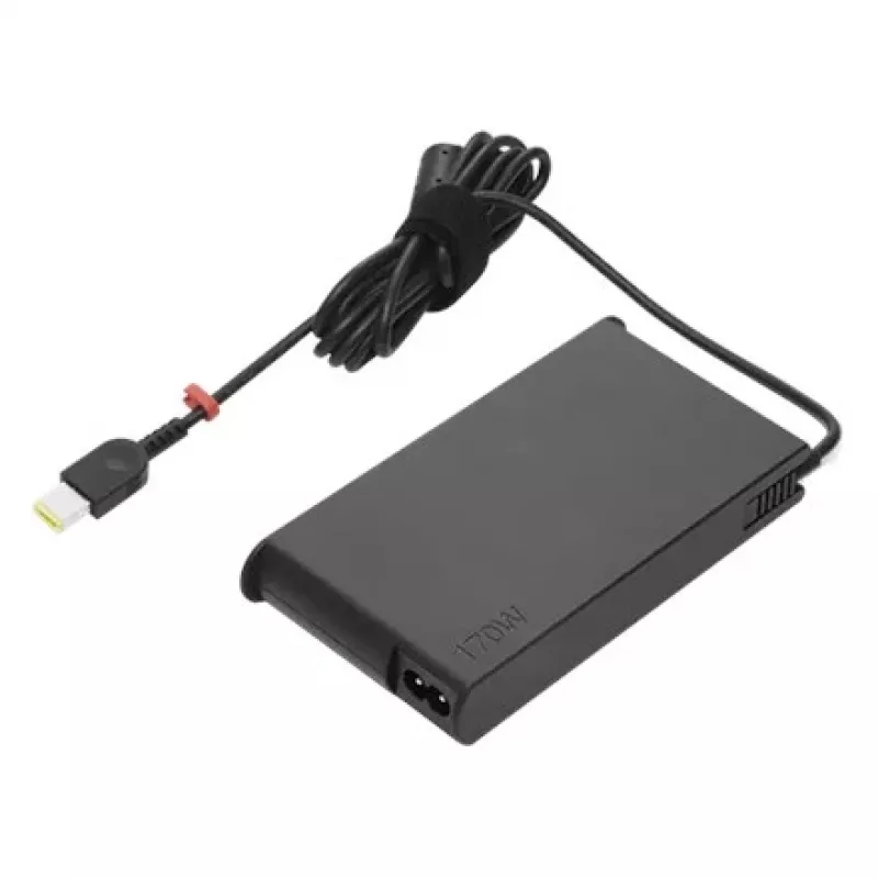 Power adapter Lenovo GX20Z46306 for laptops, 100–240 V input, 2.5 A, 50–60 Hz, detachable connectors, black