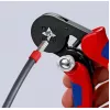 Self-Adjusting Crimping Pliers 97 53 04 SB (Red/Blue, for wire-end ferrules)