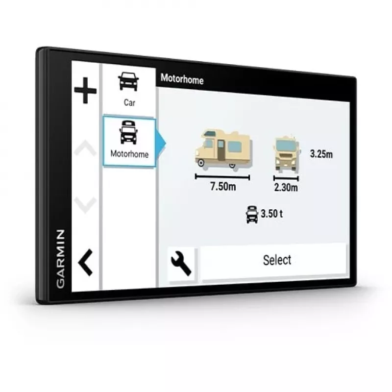 Garmin Camper 795 Navigationssystem Portable / Fixiert 17,6 cm (6.95 ) TFT Touchscreen 239,6 g Black (010-02747-10)