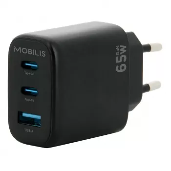 Mobile device charger Universal Black AC Auto Mobilis 001364