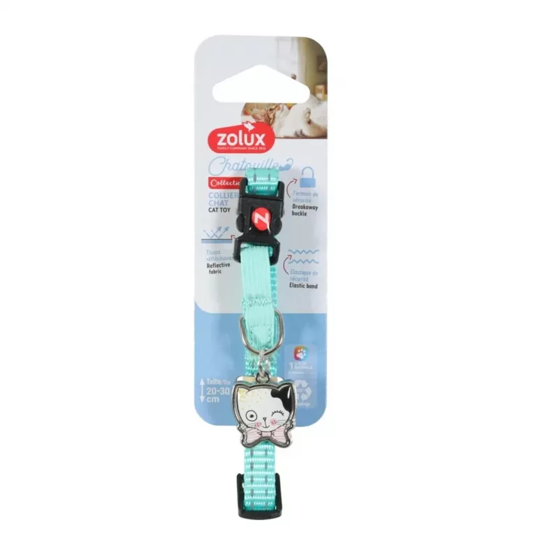 ZOLUX Chatouille blue - cat collar