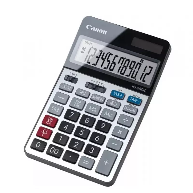 Canon HS-20TSC calculator Desktop Financial Black, Silver